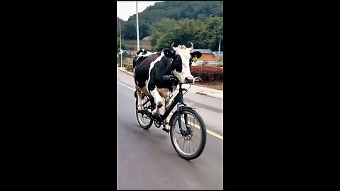 cow on the baisaical