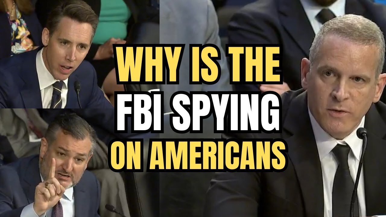 Josh Hawley and Ted Cruz DESTROY FBI Director Paul Abbate For Bribery Coverup and MORE