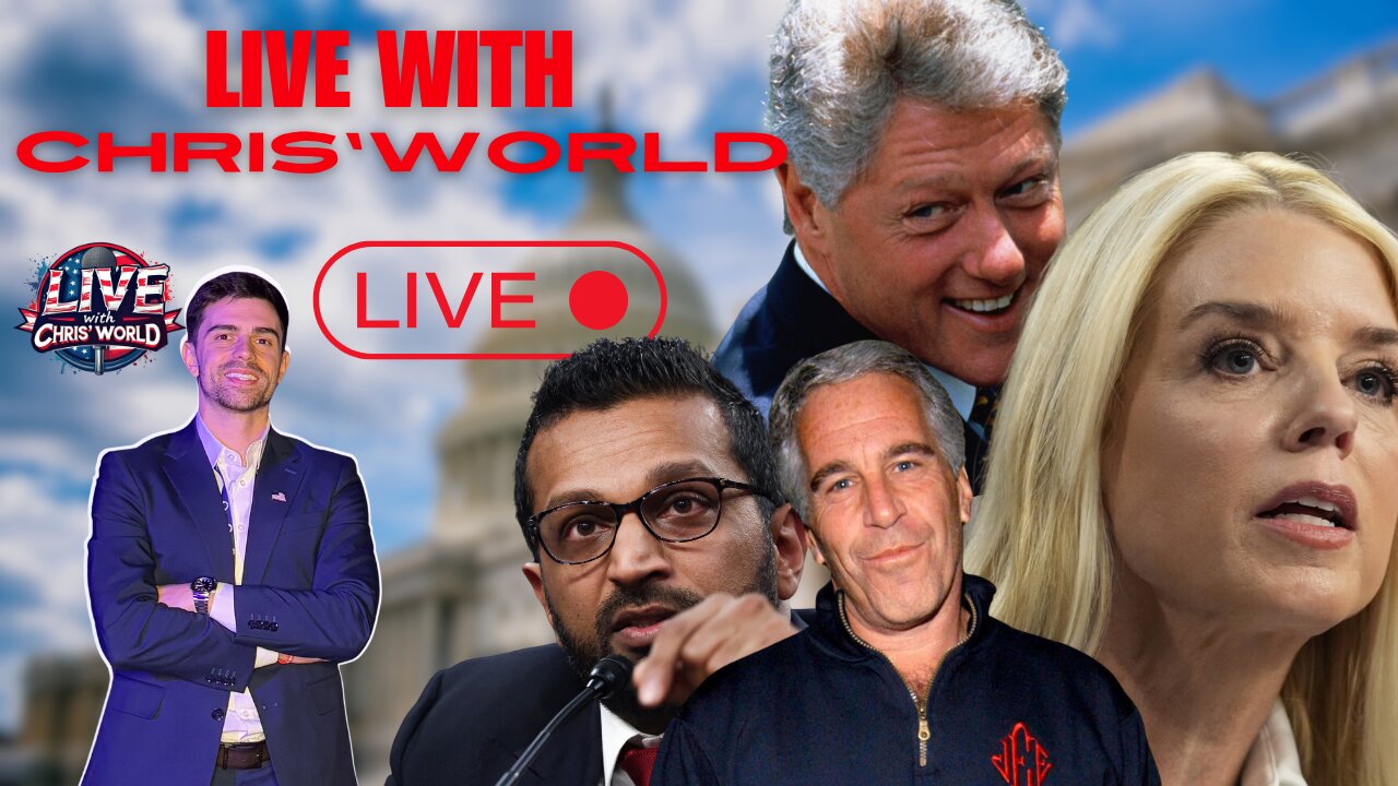 LIVE WITH CHRIS'WORLD - 02/27/2025 - EPSTEIN FILES PHASE 1 - HERE'S WHATS HAPPENING NEXT