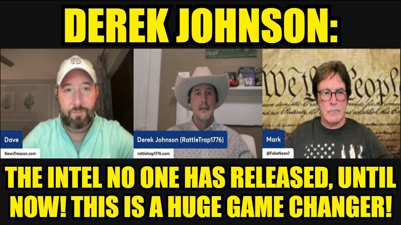 Derek Johnson: The Intel No One Has Released, Until Now! This Is a Huge Game Changer!