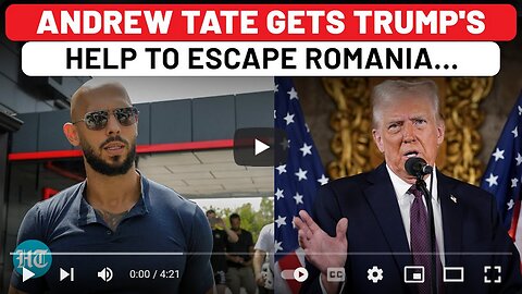 Andrew Tate Gets Trump's Aid To Escape Romania Amid Elon Musk-Backed UK PM Bid| Sex Trafficking Case