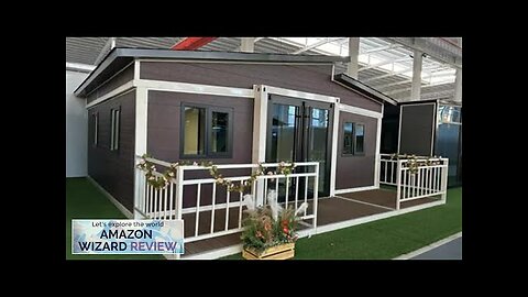 JZ (19X20Ft) Prefabricated Two Bedrooms Portable Tiny House to Live in Mobile Review