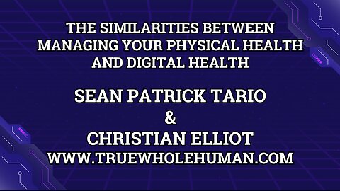 Digital Sovereignty & Health Freedom: Parallels Between Tech & Wellness with Christian Elliot