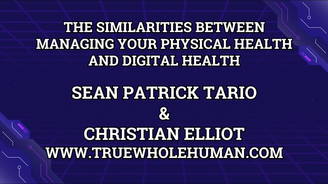 Digital Sovereignty & Health Freedom: Parallels Between Tech & Wellness with Christian Elliot