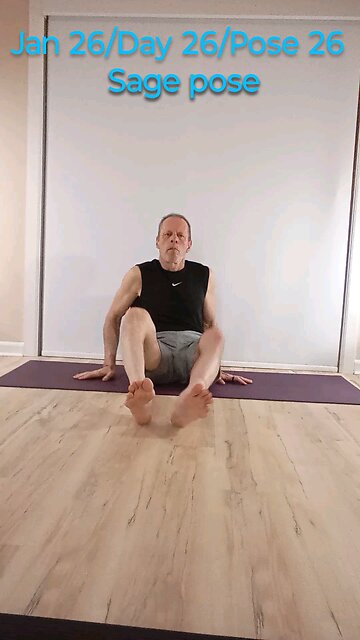 Sage Pose / Marichyasana B