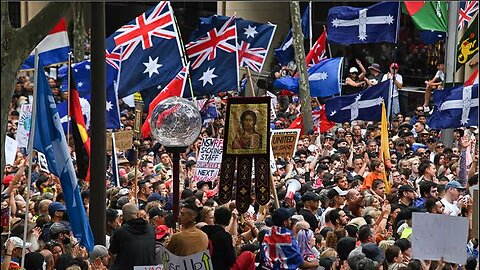 Freedom Protests in Sydney transcended skin colour & religion 🇦🇺