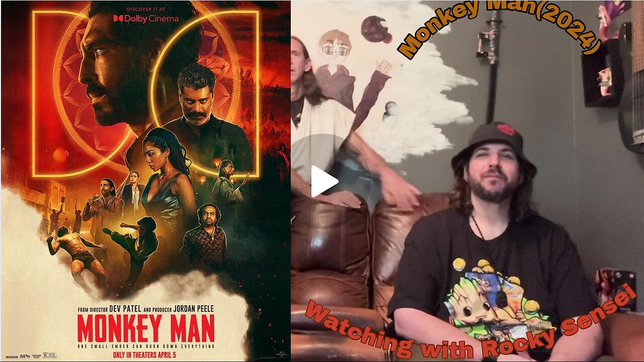 Watching with Rocky Sensei MONKEY MAN this is Part 3 of Fight Scenes reviewed