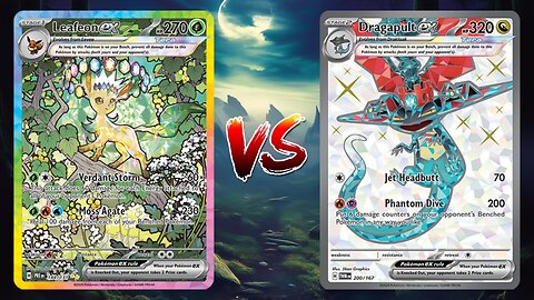 Pokemon TCG Live Leafeon EX Jolteon EX VS Dragapult EX Dusknoir!!