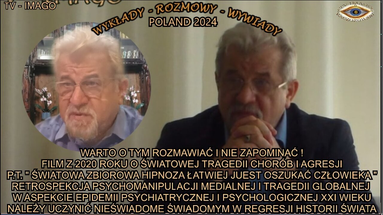 ŚWIATOWA ZBIOROWA HIPNOZA ŁATWIEJ JEST OSZUKAC CZŁOWIEKA. FILM O ŚWIATOWEJ TRAGEDII CHORÓB I AGRESJI