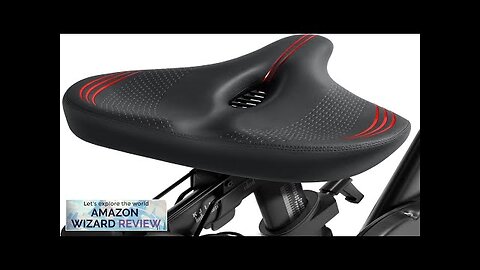 Oversized Bike Seat for Peloton Bike & Bike+ Comfort Seat Cushion Compatible Review