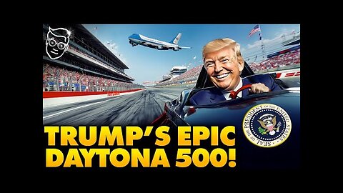 Donald Trump is at another legendary sports event this weekend: NASCAR's Daytona 500, The Great American Race!