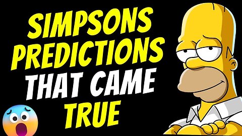 The Simpsons Predictions proves a scripted (simulated) reality. Video #2