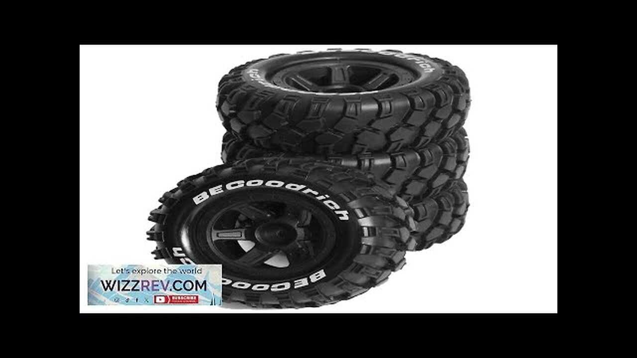 4PCS Upgraded Tires Wheels for MJX HYPER GO 10208 Brushless 1/10 Off-Road Review