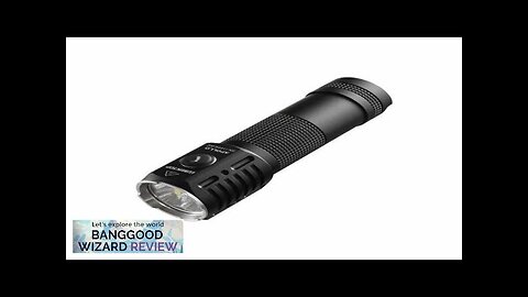 Lumintop Apollo (V2) 1300LM Rechargeable 21700 Magnetic Flashlight 160m Beam Distance Review