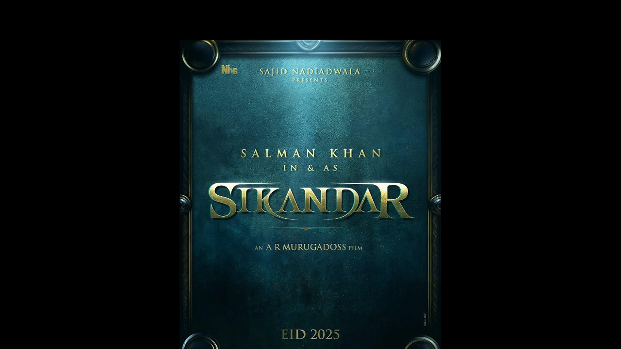 SIKANDAR Official Teaser - #salmankhan #SajidNadiadwala # #eid2025 #action #indiancinema