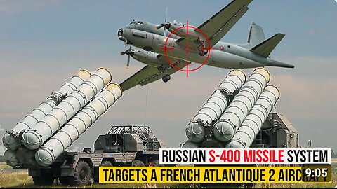 High Tensions! Russian S-400 Missile System Targets a French Atlantique 2 Aircraft Over Baltic Sea.