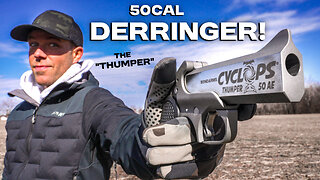The World's Deadliest Pocket Pistol (Cyclops THUMPER 50AE)