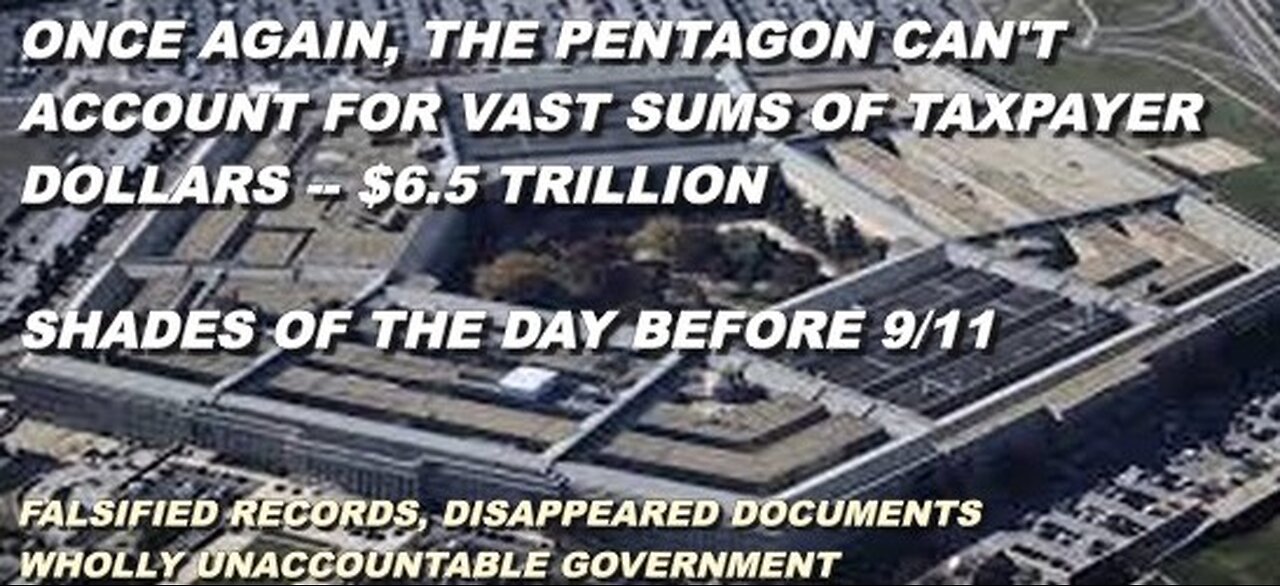 Secretary of Defense Pete Hegseth "Within 4-years we are going to get a CLEAN AUDIT$ of the Pentagon"