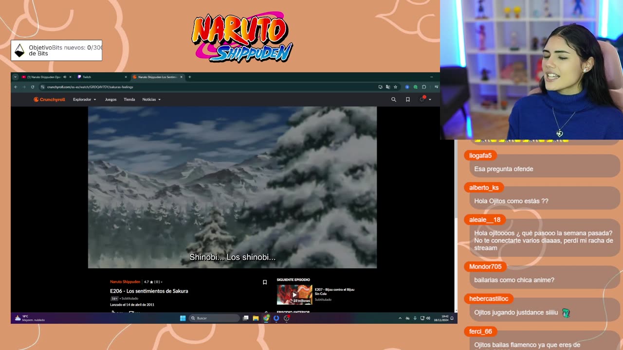 NARUTO SHIPPUDEN Cap 206 ojitoschinosx