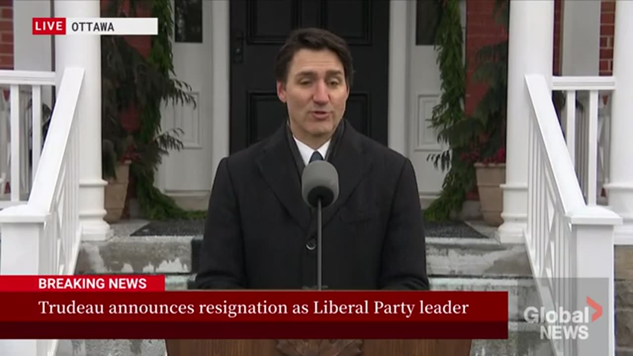 Trudeau says he will resign after Liberals choose successor