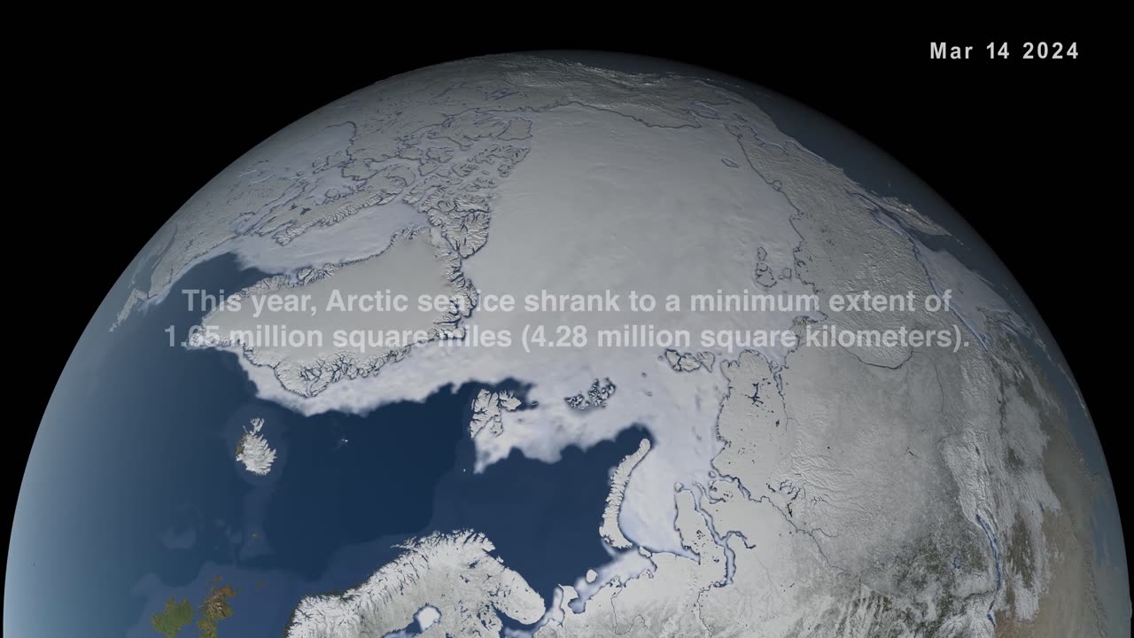 Arctic Sea Ice Near Historic Low; Antarctic Ice Continues Decline