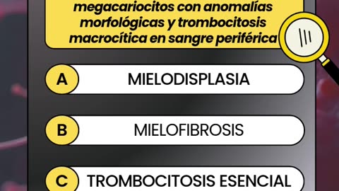 🩸🔬 ¿Cuánto sabes sobre procesos mieloproliferativos? | QUIZ RÁPIDO