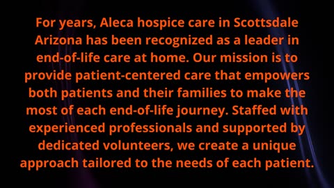 Aleca Health – Trusted Hospice Care in Scottsdale, AZ