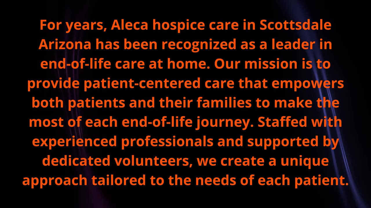 Aleca Health – Trusted Hospice Care in Scottsdale, AZ