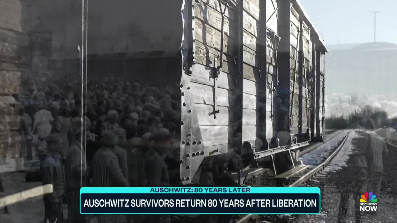 Auschwitz survivors return 80 years after liberation! HOLOCAUST REMEMBRANCE DAY