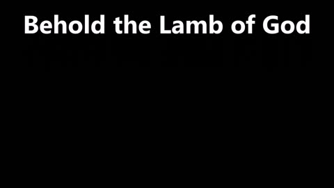 The Lamb of God