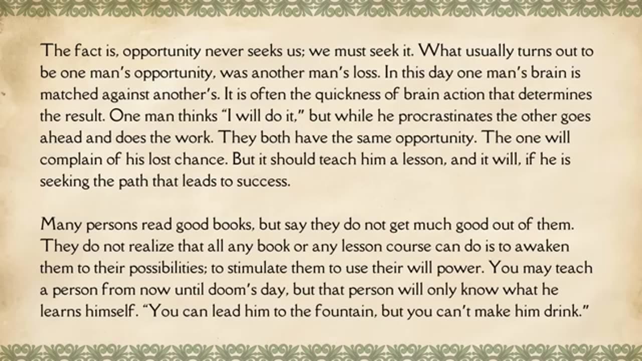 Mind Mastery Power of Concentration - Full Audiobook by William Walker Atkinson with Text