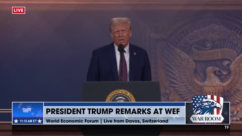 HOW WE ARE GOING TO DEFEAT INFLATION President Donald Trump addresses the World Economic Forum: