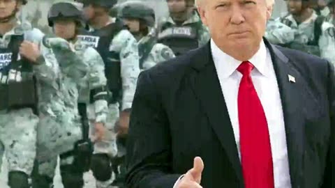 Trump tariffs Mexico deploys thousands of troops to defend the US border 🇲🇽