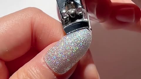 No UV needed gel nail stickers,Glitter nail stickers