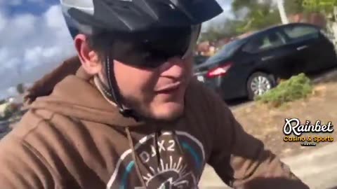 Child Predator Caught on His Bike Trying to Meet a Little Boy – Shocking Footage!