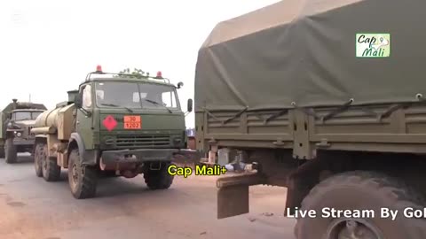 Mali has just received a large number of Russian military vehicles