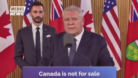 Canadian province Ontario's Premier Doug Ford threatens to shut US electricity off completely.