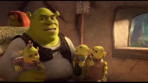 Shrek and fiona babies from "shrek"follow for more videos