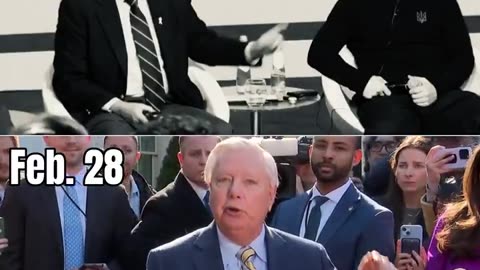 Lindsey Graham on Feb. 14: vs Lindsey Graham on Feb. 28: