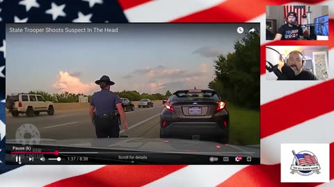 Arkansas State Police interstate traffic stop shooting.