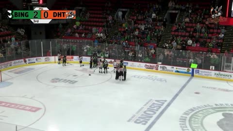 Danbury Hat Tricks vs Binghamton Black Bears Line Brawl December 15, 2023