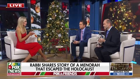 Rabbi shares moving story of a menorah that escaped the Holocaust