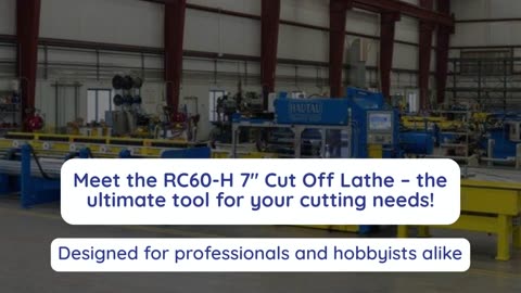 RC60-H 7" Cut Off Lathe