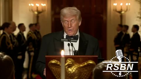 RSBN President Trump Participates in the Governors Association Dinner - 22225