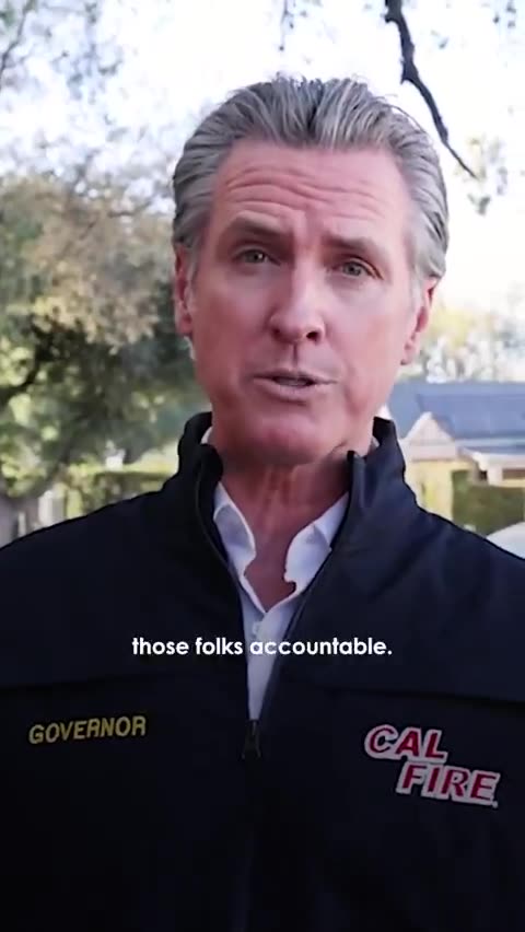 NEWSOM’S ORDER TRAPS WILDFIRE VICTIMS IN LA
