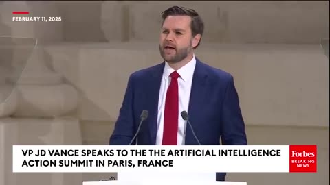 Summit in France JD Vance Warns European Leaders About Trying to Regulate US Tech Giants