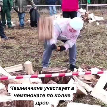 The Wood Chopping Championship