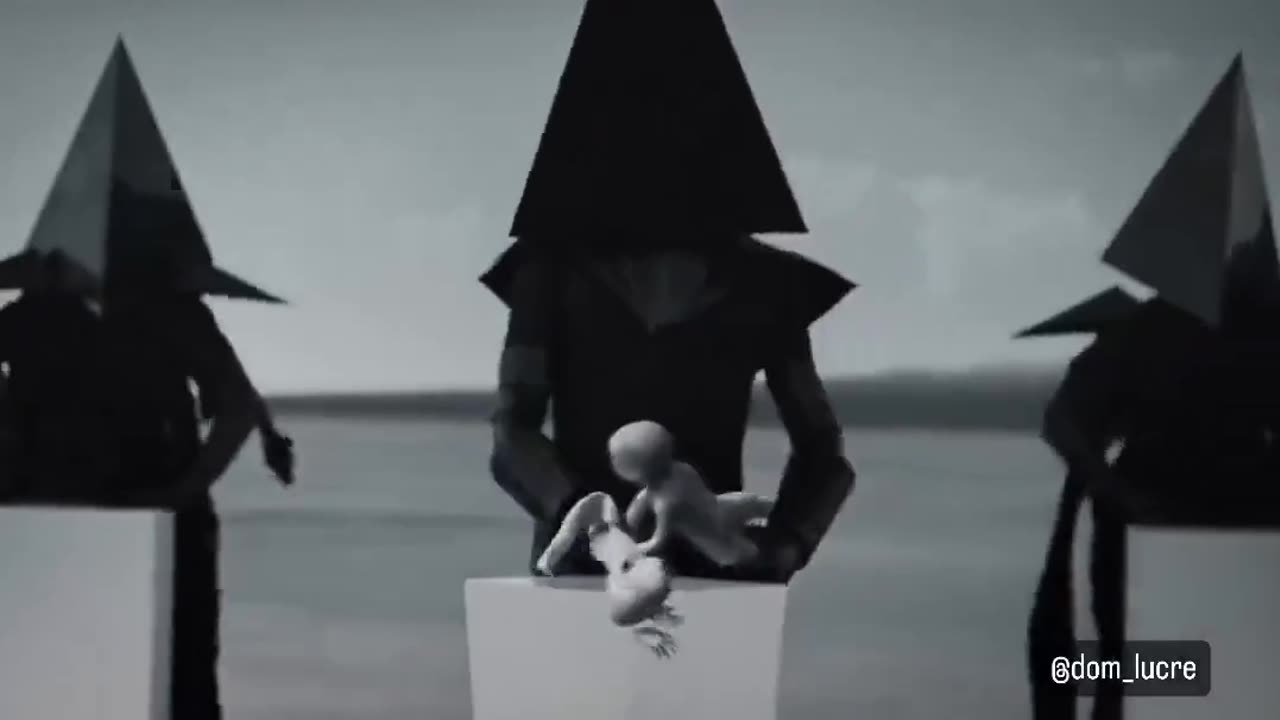 On November 2018 Cartoon Network depicts men with pyramid masks physically abusing newborn babies