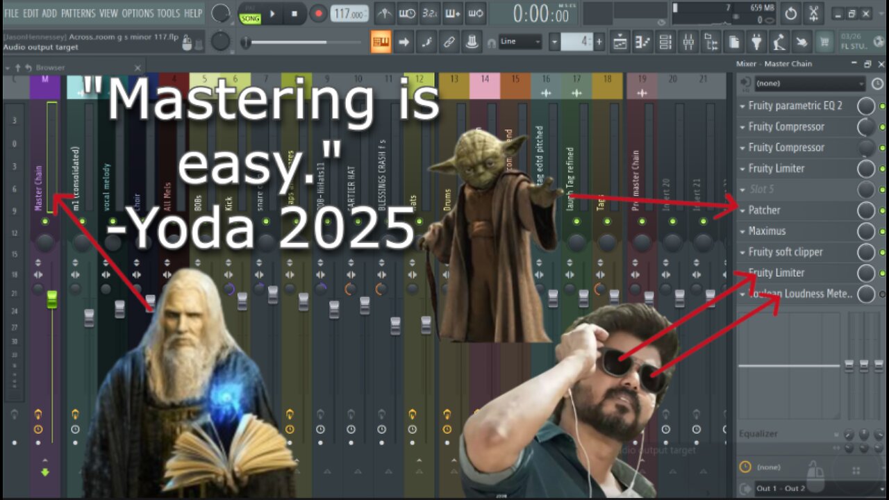 Arranging, mixing, and Mastering a hard Beat-FL Studio-*Mostly* Stock Plugins