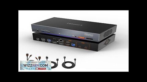 TESmart Thunderbolt 4 KVM Switch 2 Monitors 2 Computers 4K@60Hz HDMI+DisplayPort KVM Review